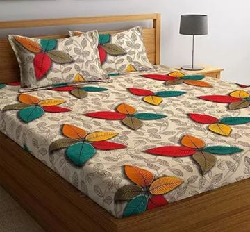Picture of Double bedsheets with 2 pillow covers #11