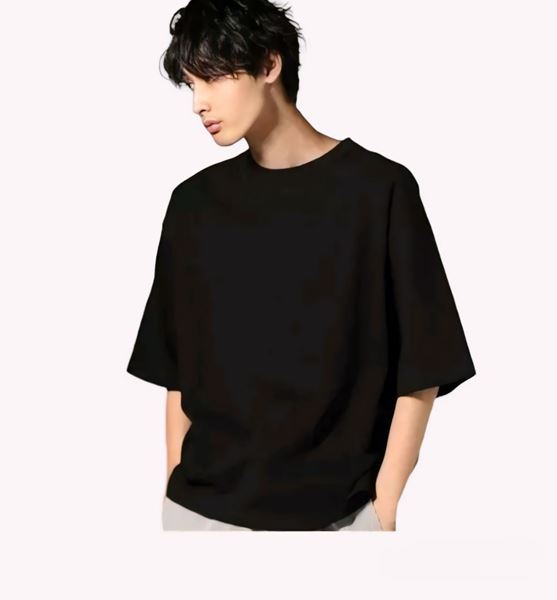 Picture of Mens oversized drop shoulder t shirt #17