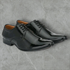 Picture of Mens black formal shoes synthetic leather #25