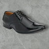 Picture of Mens black formal shoes synthetic leather #25