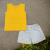 Picture of Baby boy and girl sleeveless t shirt and short cotton #33