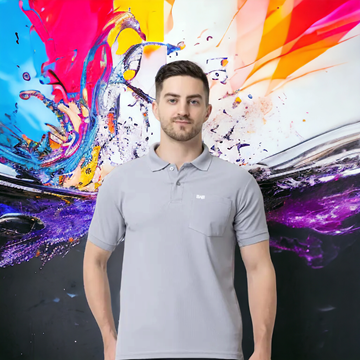 Picture of Half sleeves polo t shirt for men #35