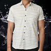 Picture of Half sleeves cotton blend shirt for men #43