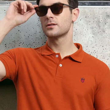 Picture of Half sleeves polo t shirt for mens #45